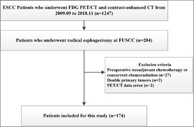 Is Performance of Fluorine-18-fluorodeoxyglucose Positron Emission Tomography/Computed tomography (CT) or Contrast-enhanced CT Efficient Enough to Guide the Hilar Lymph Node Staging for Patients with Esophageal Squamous Cell Carcinoma?